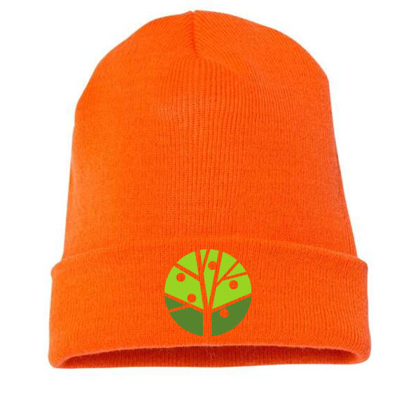 YP Classics Cuffed Beanie - Embroidered Logo Thumbnail