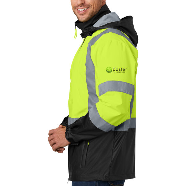 CornerStone ANSI 107 Class 3 Safety Windbreaker - Embroidered Logo Thumbnail