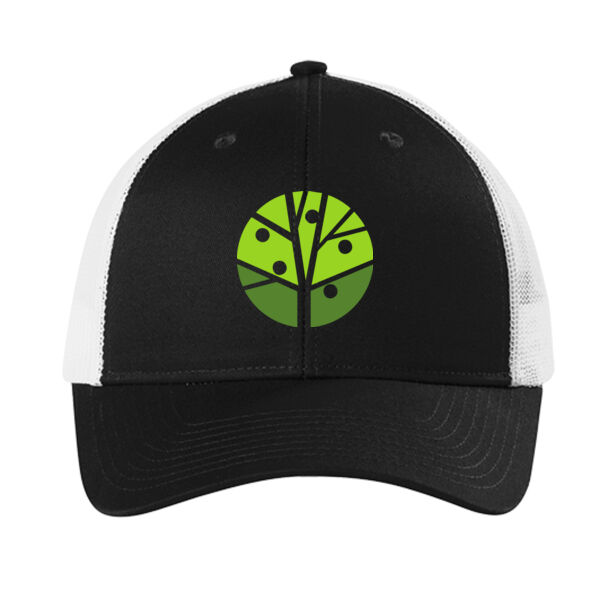 Port Authority Snapback Trucker Cap - Embroidered Logo Thumbnail