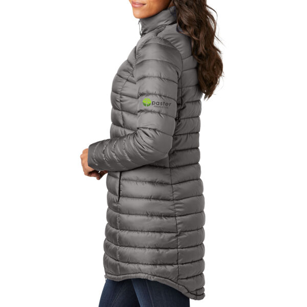 Port Authority Womens Horizon Puffy Long Jacket - Embroidered Logo Thumbnail
