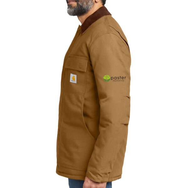 Carhartt Duck Traditional Coat - Embroidered Logo Thumbnail