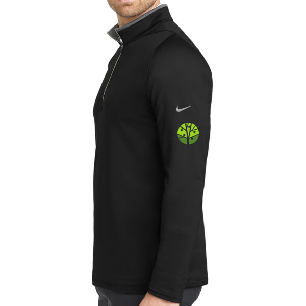 Nike Dri-FIT Stretch 1/2 Zip Cover Up - Embroidered Logo Thumbnail
