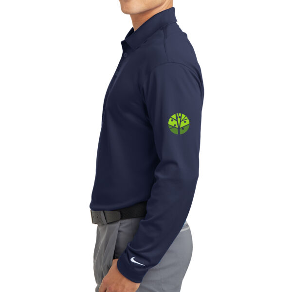 Nike Tall Long Sleeve Dri-FIT Stretch Tech Polo - Embroidered Logo Thumbnail